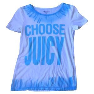 Juicy Couture “Choose Juicy” Short Sleeve Top Size XS